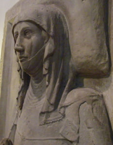 Germany Eisenach - St George effigy C14 Landgrafin Elisabeth von Arnshaugk 1359